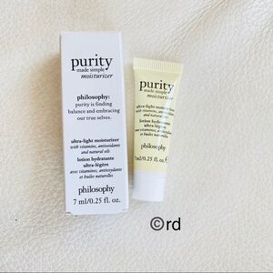 Philosophy Purity Made Simple Moisturizer 7ml